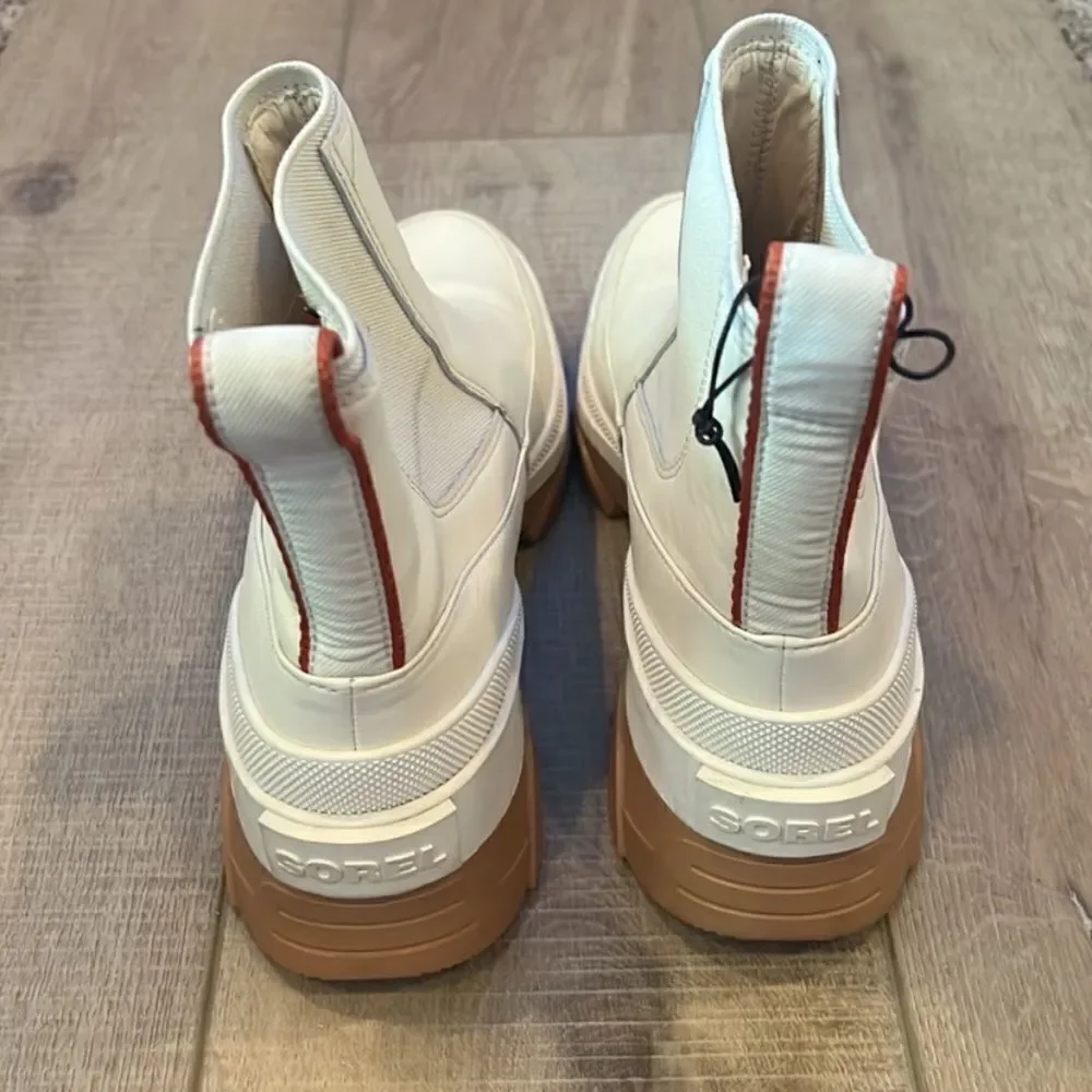 Sorel Brex Waterproof Chelsea Boots Ivory US 9